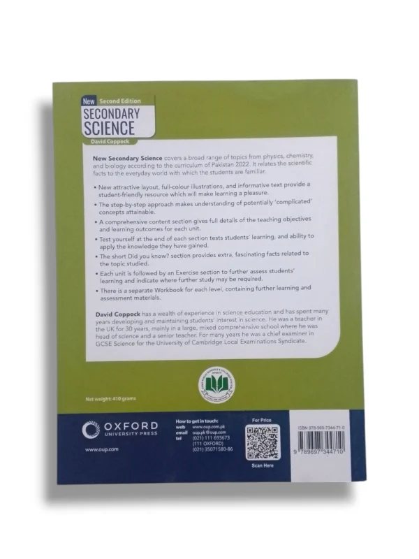 Inside Pages of Oxford Secondary Science (APS) 8