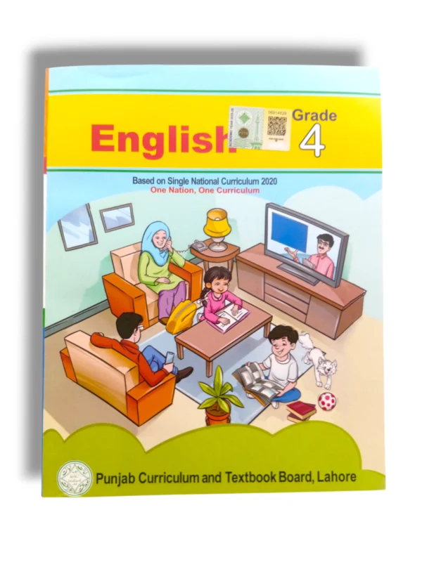 PTB English 4 textbook cover for Grade 4 students