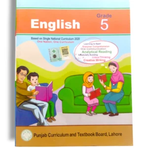 PTB English 5 textbook cover for Grade 5 students