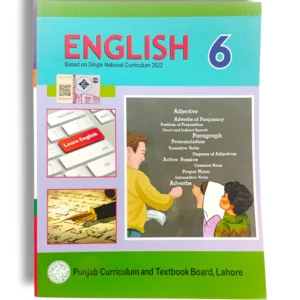 PTB English 6 textbook cover for Grade 6 students