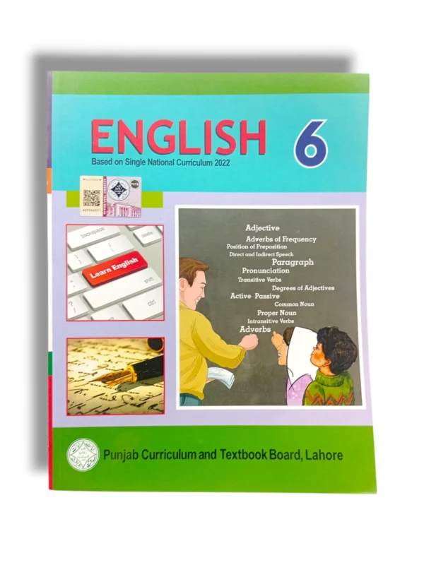 PTB English 6 textbook cover for Grade 6 students