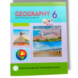 PTB Geography 6 textbook cover for Grade 6 students