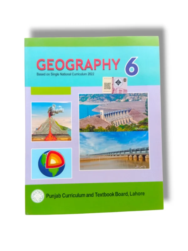 PTB Geography 6 textbook cover for Grade 6 students