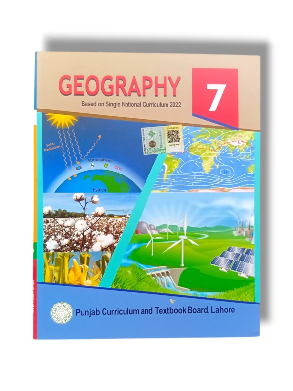 PTB Geography 7 textbook cover for Grade 7 students