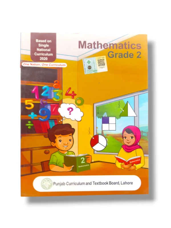 PTB Mathematics 2 Punjab Textbook Board Front Cover