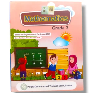 PTB Mathematics 3 Punjab Textbook Board Front Cover