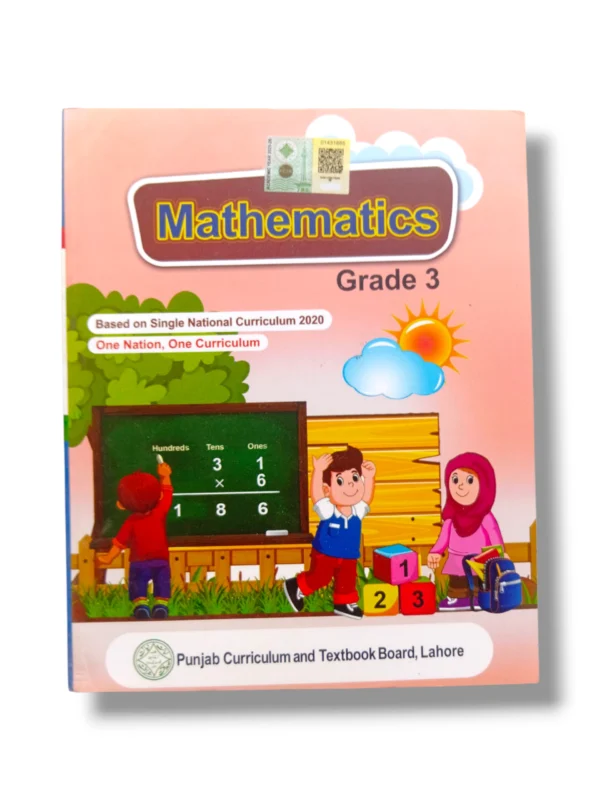 PTB Mathematics 3 Punjab Textbook Board Front Cover