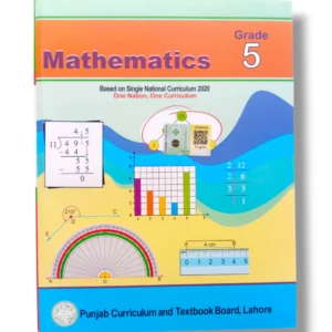 PTB Mathematics 5 Punjab Textbook Board Front Cover