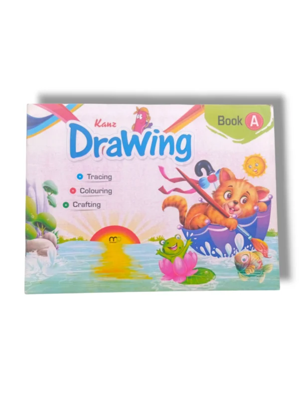 New Kanz Drawing A Front Cover Art Book for Kids