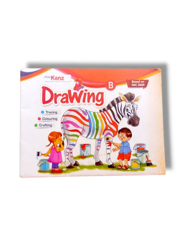 New Kanz Drawing B Front Cover Art Book for Kids