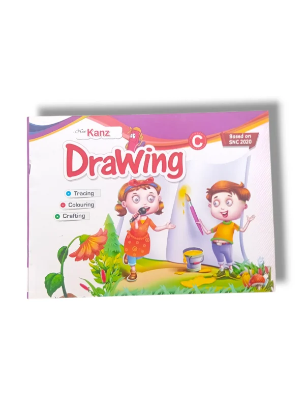 New Kanz Drawing C Front Cover Art Book for Kids