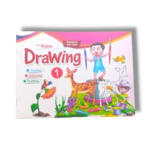 New Kanz Drawing 1 Front Cover Art Book for Kids