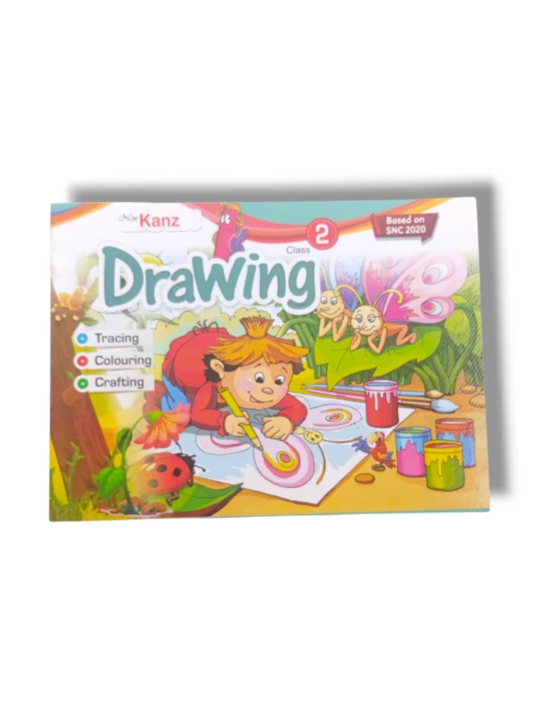 New Kanz Drawing 2 Front Cover Art Book for Kids