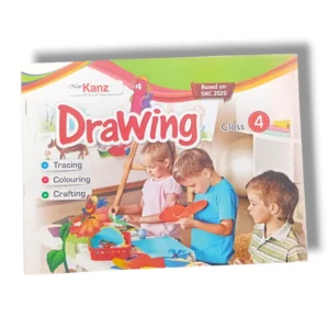 New Kanz Drawing 4 Front Cover – Creative Kids Art Workbook