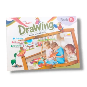 New Kanz Drawing 5 Front Cover – Creative Kids Art Workbook