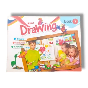New Kanz Drawing 7 Front Cover – Art Workbook for Kids