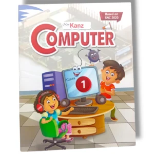 New Kanz Computer 1 Front Cover – Kids Computer Skills Workbook