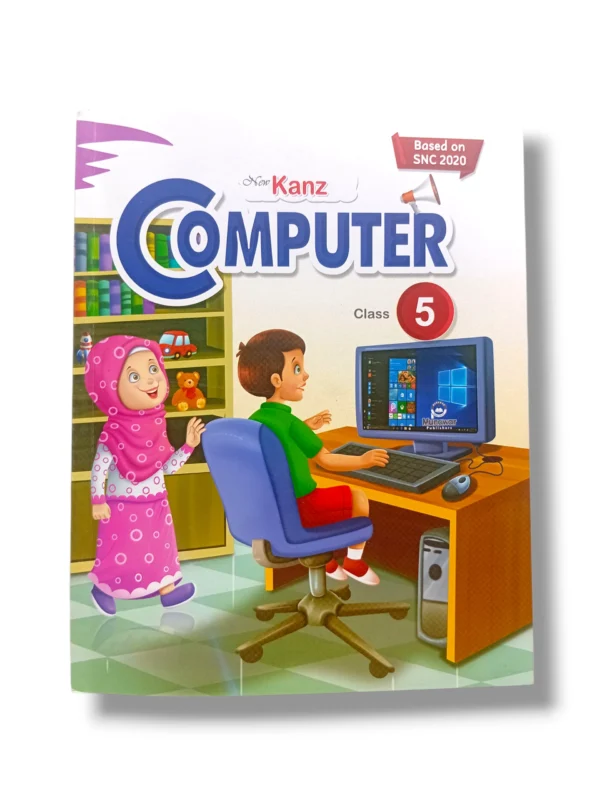 New Kanz Computer 5 Front Cover – Interactive Digital Learning Workbook