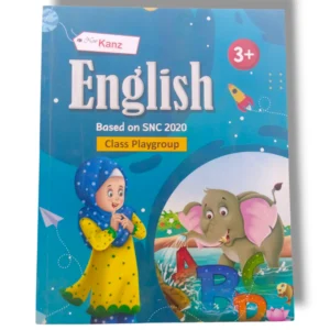 New Kanz English Playgroup Front Cover – Fun Early Learning Workbook