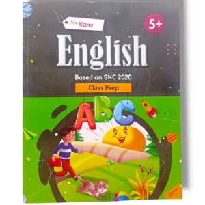 New Kanz English Prep Front Cover – Interactive Early Learning Workbook