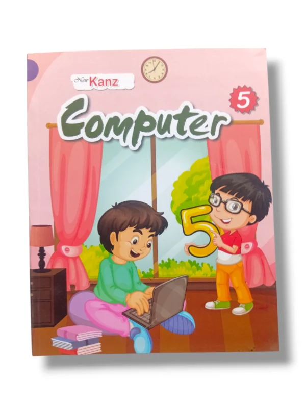 New Kanz Computer BL 5 – Advanced Computer Studies Book New Kanz Computer BL 5 Book Cover