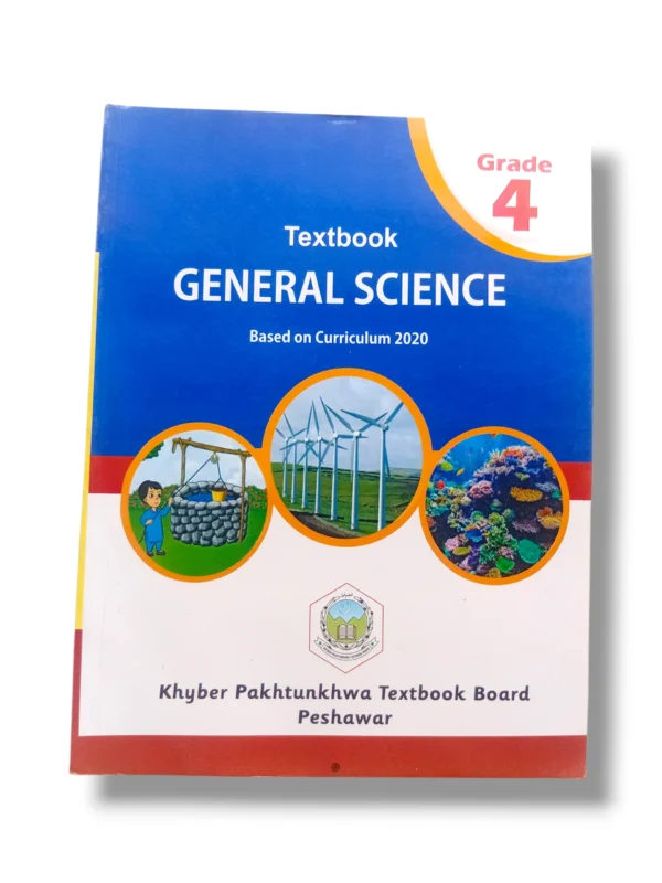 KPK General Science 4 textbook cover for Grade 4 students