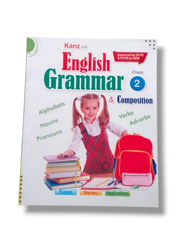 Kanz Gold English Grammar 2 Front Cover for Kids