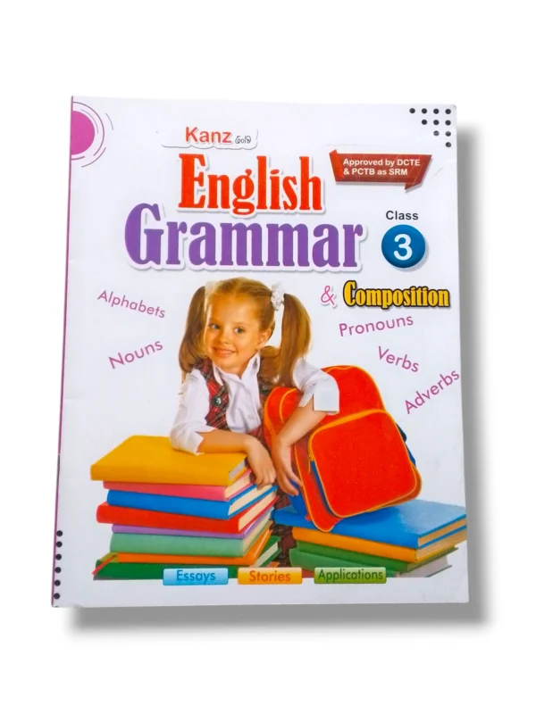 Kanz Gold English Grammar 3 Front Cover for Kids