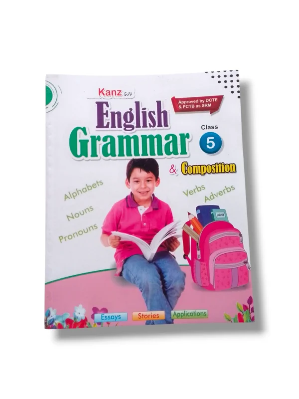 Kanz Gold English Grammar 5 Front Cover for Kids