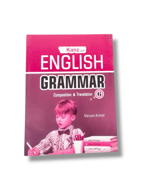 Kanz Gold English Grammar 6 Front Cover for Kids