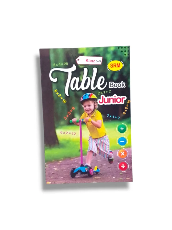 Kanz Gold Table Book Junior front cover design