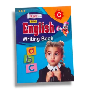 Kanz Gold Writing Book English C front cover design