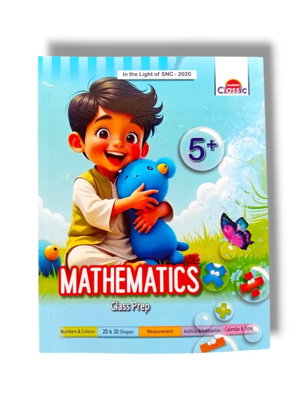 Early Math Learning Book for Prep Students Academic Classic Mathematics Prep Book Cover