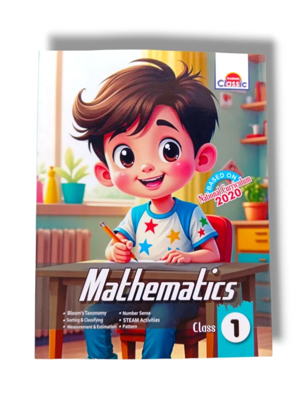 Early Math Learning Book for First-Grade Kids Academic Classic Mathematics 1 Book Cover