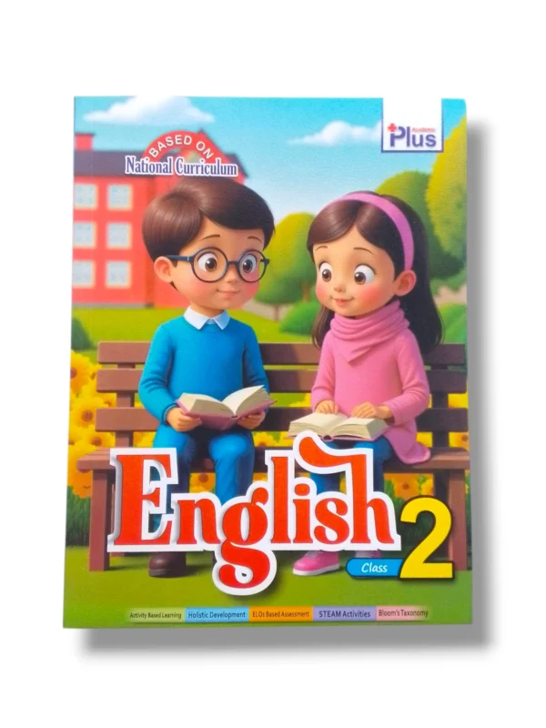 Academic Plus English 2 – English Learning Book for Kids Academic Plus English 2 textbook cover