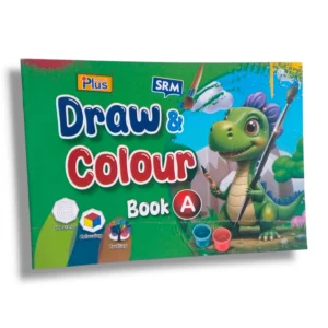 Academic Plus Draw & Colour Book A cover