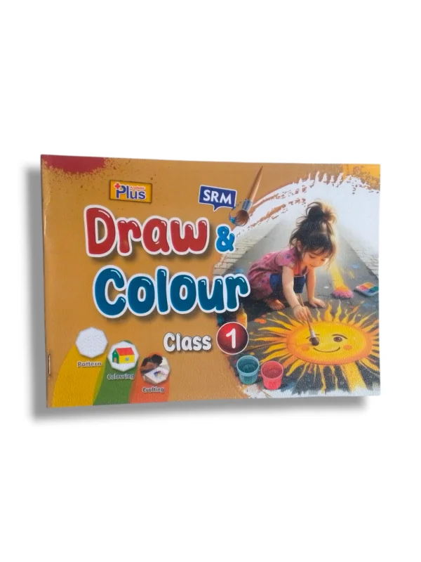 Academic Plus Draw & Colour 1 for Creative Kids Academic Plus Draw & Colour 1 book cover