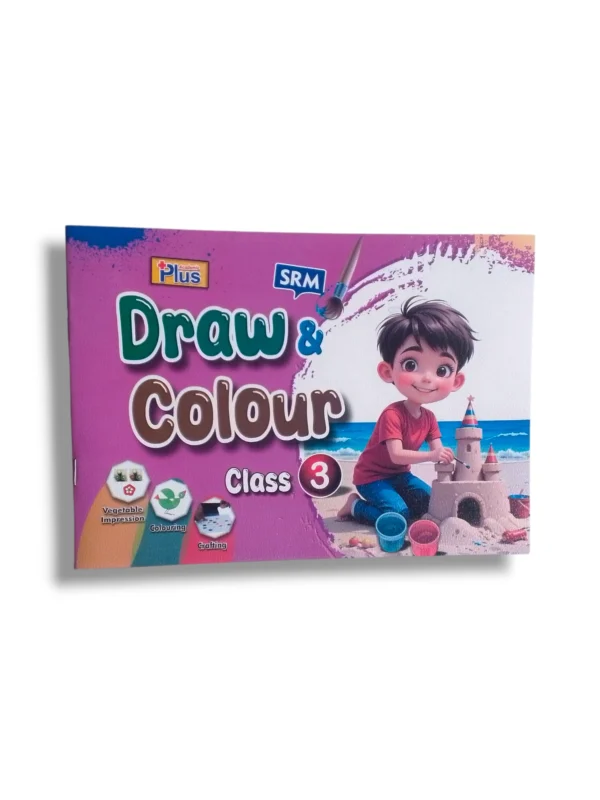 Academic Plus Draw & Colour 3 for Kids Academic Plus Draw & Colour 3 book cover