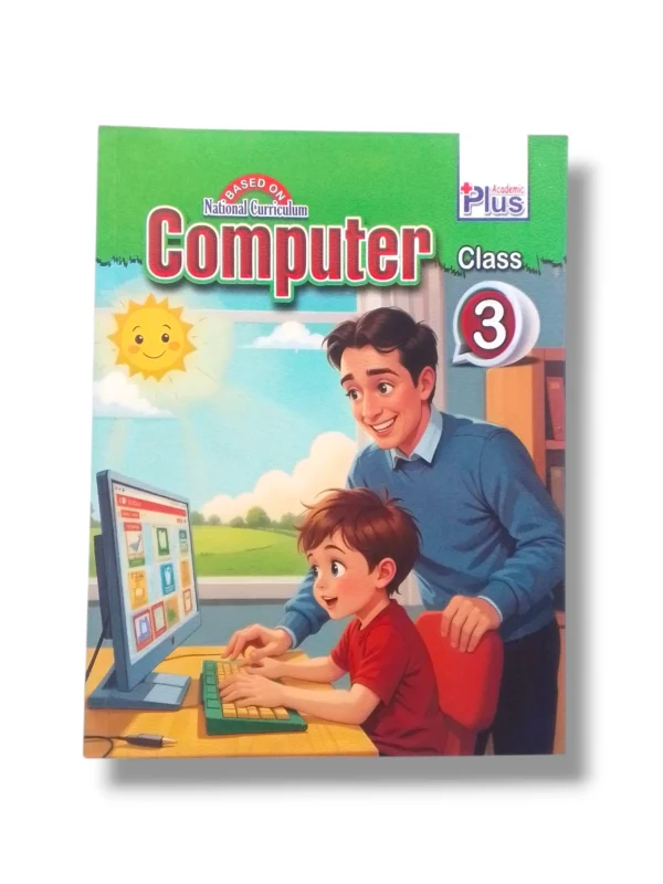 Academic Plus Computer 3 Learning Book for Kids Academic Plus Computer 3 book cover