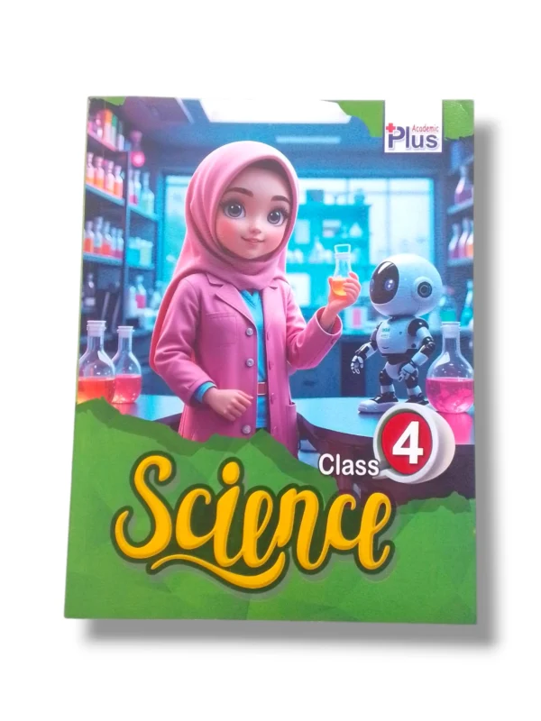 Academic Plus Science 4 – Science Textbook for Primary Students Academic Plus Science 4 textbook cover