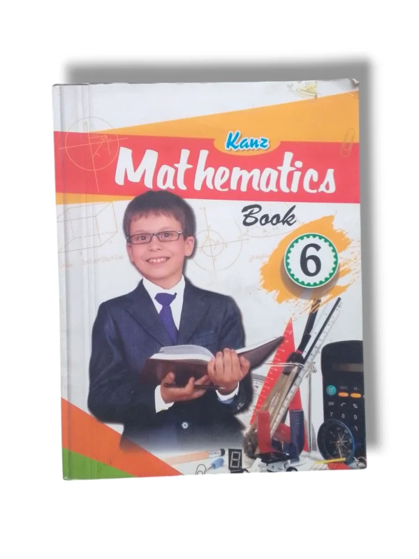 Kanz Maths 6 workbook cover for Grade 6 students