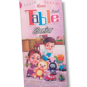 Kanz Table Book Senior cover