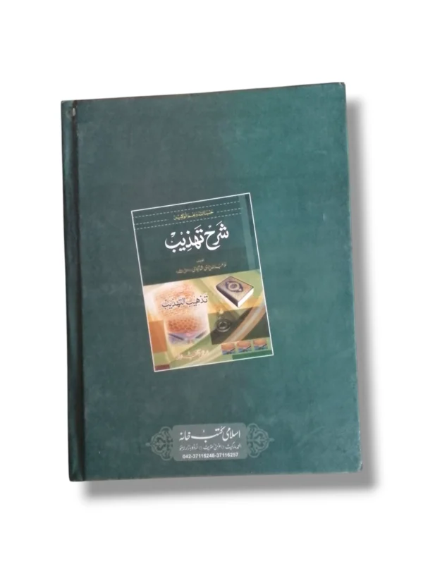 Sharah Tehzeb Jadeed Kitabat Urdu Commentary Back Cover