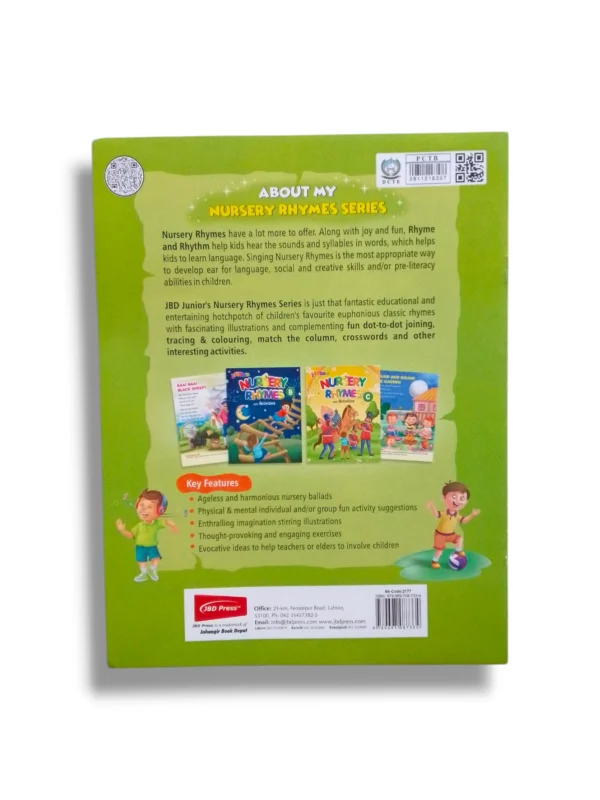 JBD Nursery Rhymes A – interactive book for early learning
