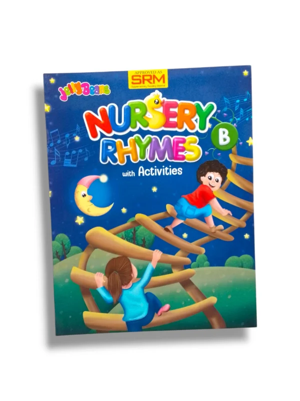 JBD Nursery Rhymes B book for kids with colorful illustrations