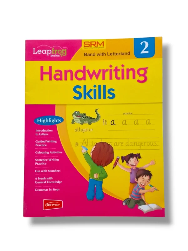 Leapfrog Hand Writing Skills 2 workbook for advanced kids