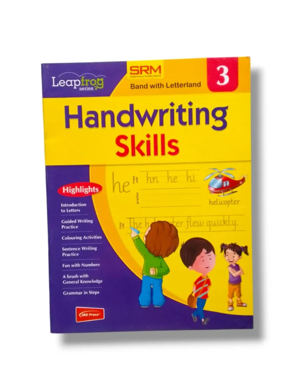 Leapfrog Hand Writing Skills 3 workbook for advanced handwriting practice