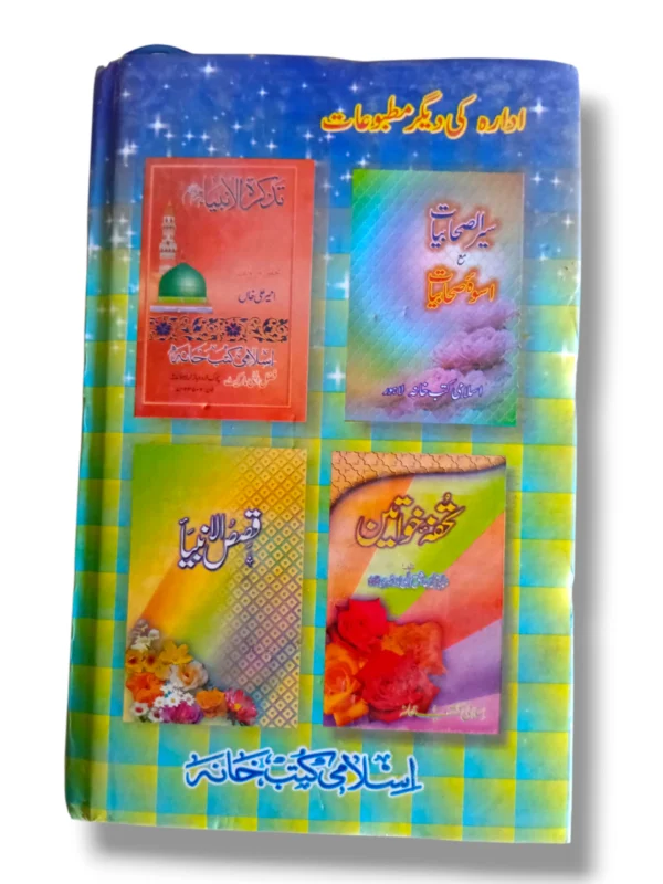 Sirat Aisha Back Cover – Islamic Urdu Biography Book