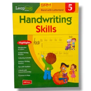 Leapfrog Hand Writing Skills 5 workbook for advanced handwriting practice