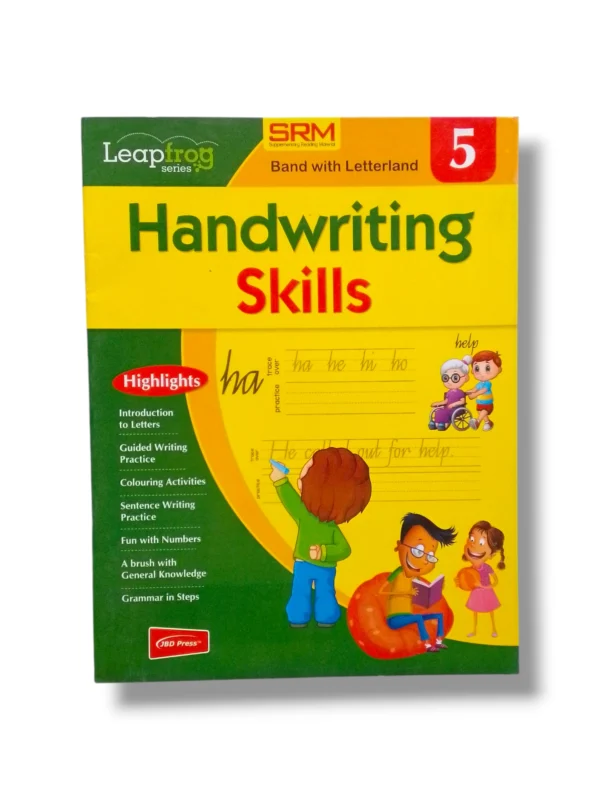 Leapfrog Hand Writing Skills 5 workbook for advanced handwriting practice